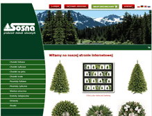 Tablet Screenshot of choinki-sosna.pl